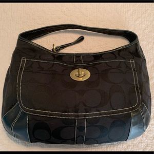 Coach black purse